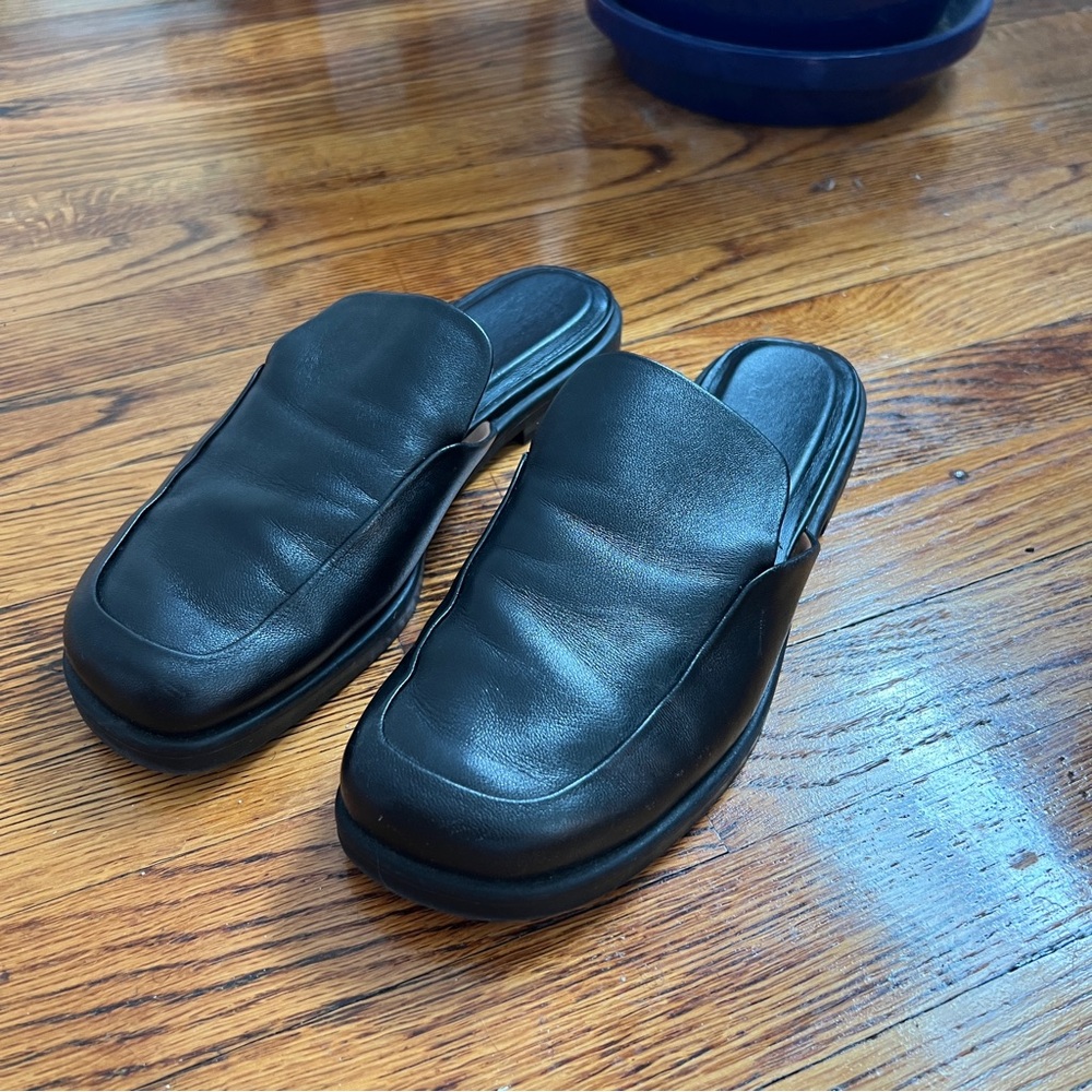 Square Toe Mules